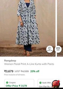 Rangdeep Women Floral Print Kurta Set
