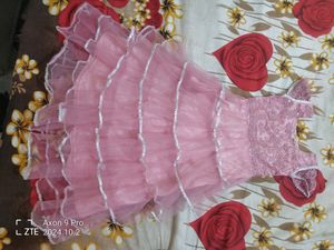 Frill Long Frock