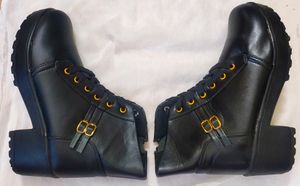 Cowboy Black Ankled Boots