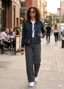 Blue Denim Collared jacket