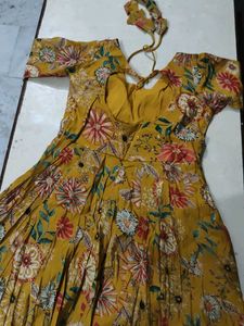 Yellow Floral Print Kurta set 🌼🌸