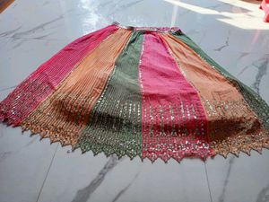 Designer Lehenga Choli Set unsteached