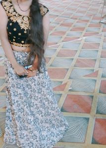 Lehenga Crop Top For Girls