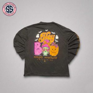 Simply Southern 'Hey Boo' Halloween Graphic tee