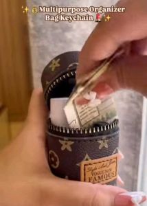 Multipurpose Organizer Bag Keychain