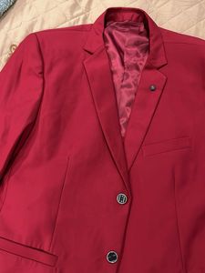 Men's Red Blazer