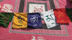Tibetan Prayer Flags For Bike