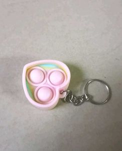 Heart Pop Keychain
