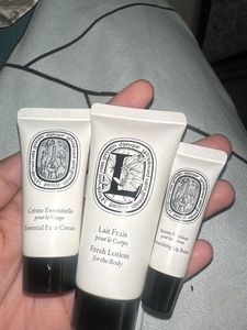 Diptyque luxury brand Travel Skincare Set