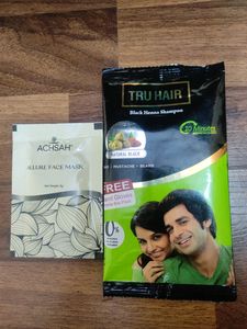 Combo Of Hair Colour And Face Mask
