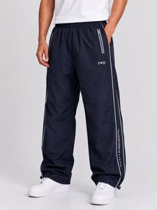Men's Navy Track Pants