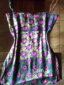 Vibrant kurti short