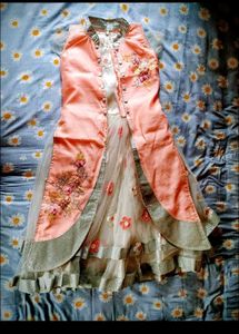 Beautiful Peach Party Dress