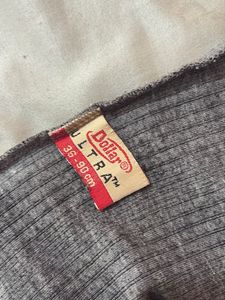 Gray Thermal Top - Quarter Sleeve