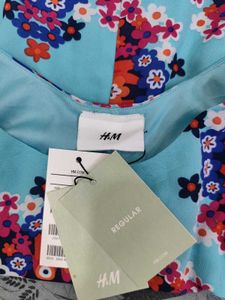 H&amp;M Boho Chic Floral Tunic Top - XS/S