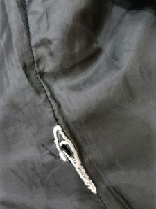 Black Asymmetrical Zip Jacket