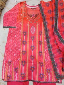 Bust 48 Elegant Embroidered Salwar Kameez