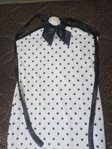 Polka Dot Halter Neck Blouse
