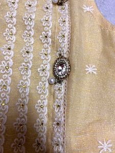 Elegant Yellow Kurta Set