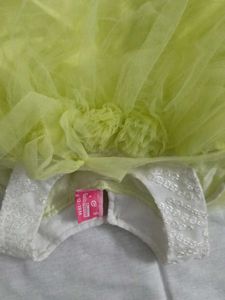 Lime Green Tutu Dress