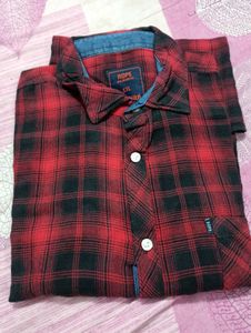 Red & Black Checked Shirt