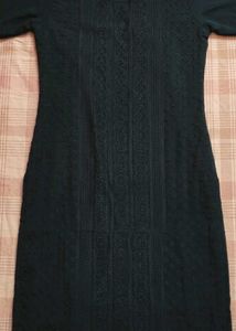 Elegant Black Chikankari Kurta