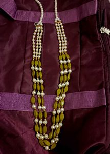 Layered Beaded Necklace Set