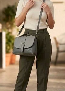 Stylish Grey Crossbody Bag