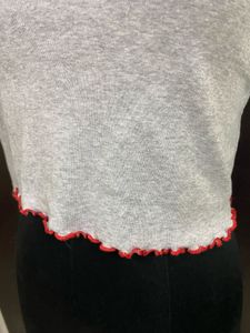 Tommy Hilfiger Ribbed Long Sleeve Crop Top