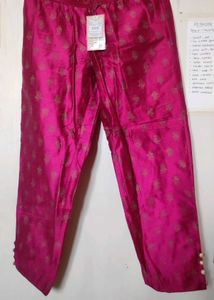 Vibrant Pink Ethnic Trousers