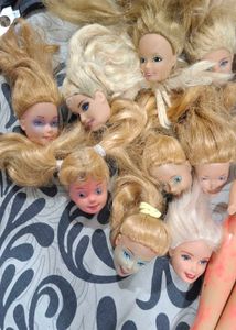 Doll Heads and Torso Lot