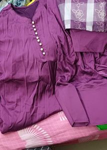 Pakistani farshi shalwar suit.