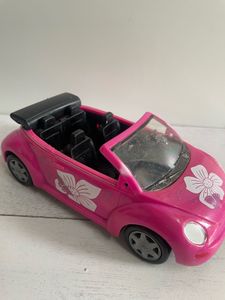 Pink Convertible Samba Toy Car