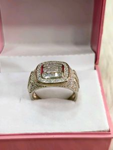 Sparkling Gemstone Ring 925 silver