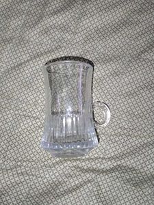 Clear Glass Mug with Handle