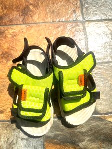 Bright Neon Kids Sandals