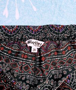 Boho Print Drawstring Shorts