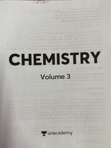 Unacademy Chemistry Volume 3 for NEET UG