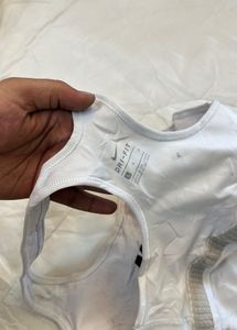 Nike White Sports Bra