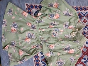 Smart Party Wear Top For 4 To 6 Years O