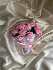 Crocheted Floral Accent Mat
