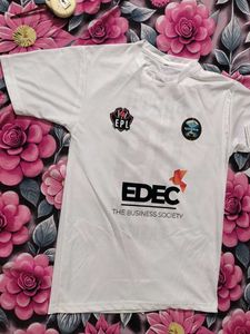 White EPL & EDEC Business Society T-Shirt
