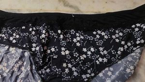 Floral Print Bikini Briefs