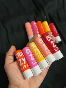 Vibrant Lip Balms - Set of 10