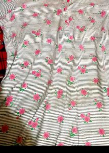 Floral Striped Top