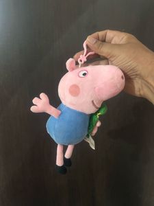 Peppa Pig GEORGE - Plush Soft Toy keyrin