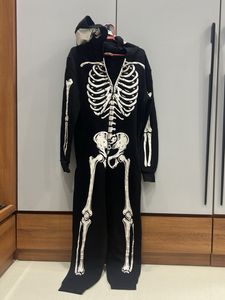 H&amp;M Skeleton Onesie Costume 12/13 year boy 👦