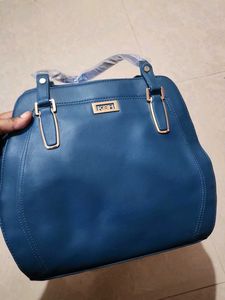 Stylish Blue Handbag