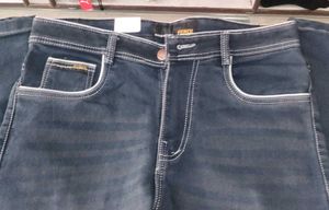 Dark Blue Denim Jeans