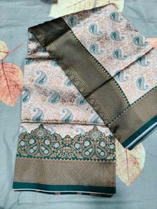 new silk blend saree